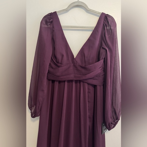 NWT Lulus Long Sleeve Maxi Dress - Picture 3 of 8